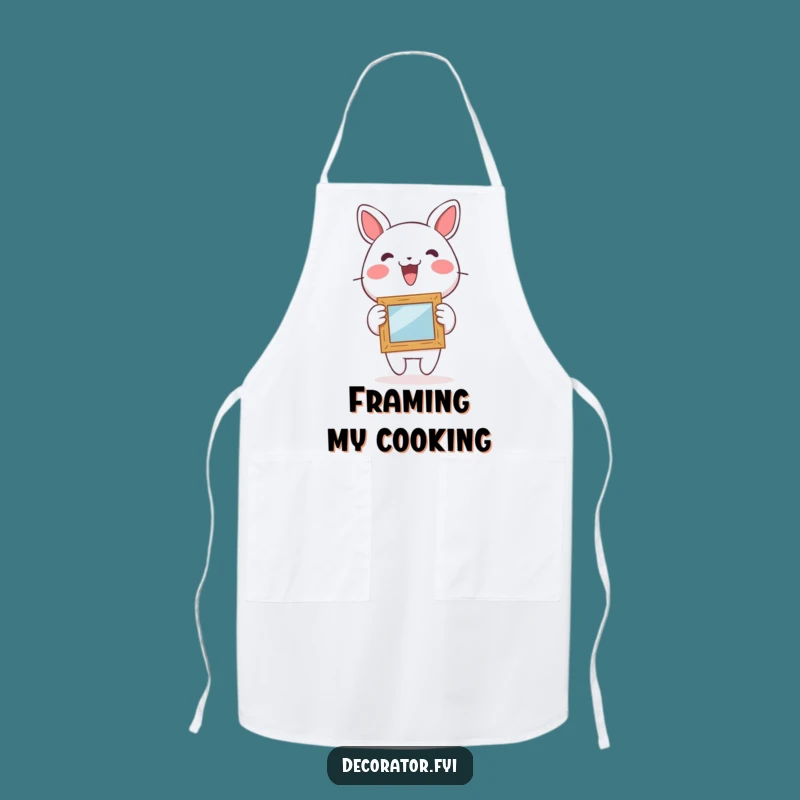 Funny Artist's Apron: Lively Character Hanging Whimsical Frame, Practical Funny Gift
