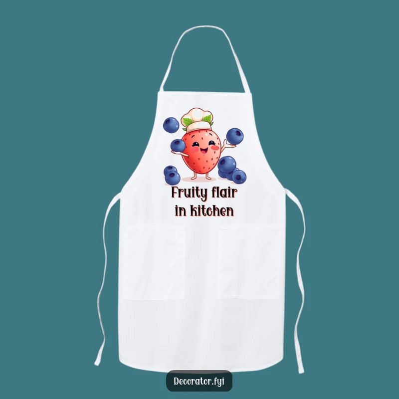 Funny Strawberry Chef Apron: Hilarious Kitchen Wear for Master Chefs, Perfect Funny Gift