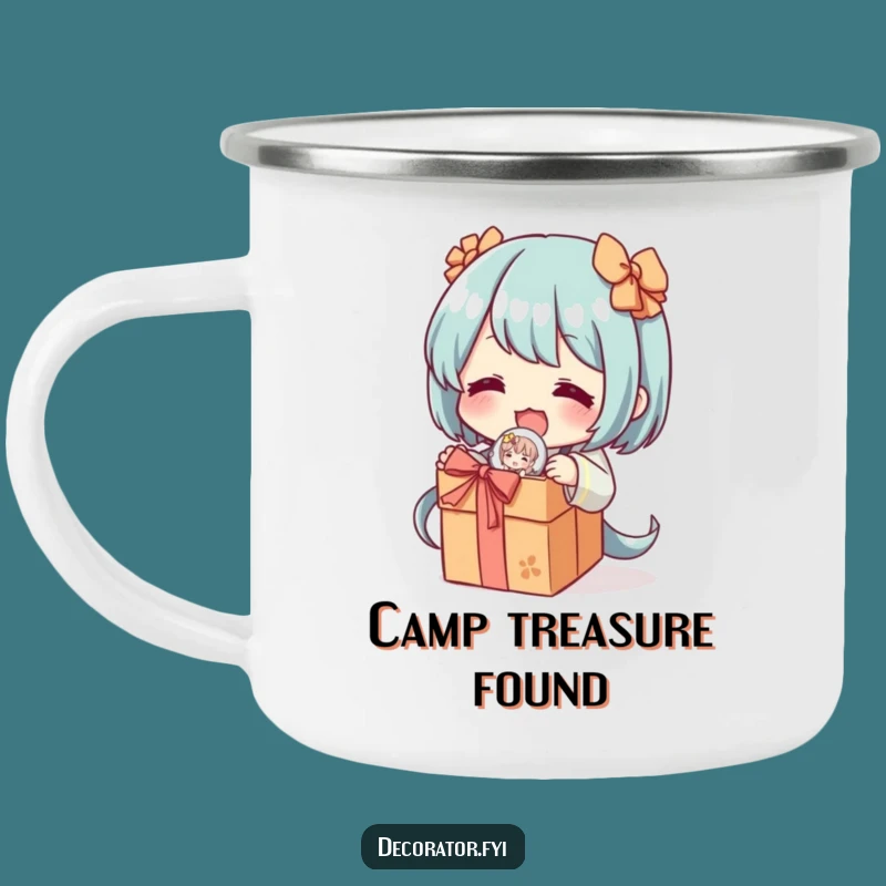 Funny Camp Collector Mug: Unwrapping Excitement, Humorous Outdoor Gift