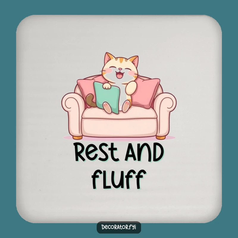 Funny Cat Sofa Coaster: Protect Surfaces with This Hilarious Decorator!