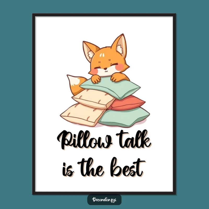 Free Printable Fox Wall Art: Funny Downloadable Decor for Playful Spaces
