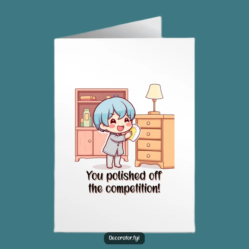 Printable Congratulations Card: Polished Success - Free Funny Downloadable Greeting