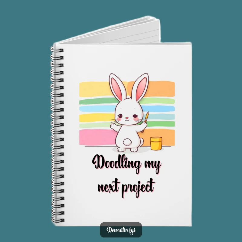 Funny Rabbit Artist Notebook: Jot Down Ideas with This Hilarious Creator!