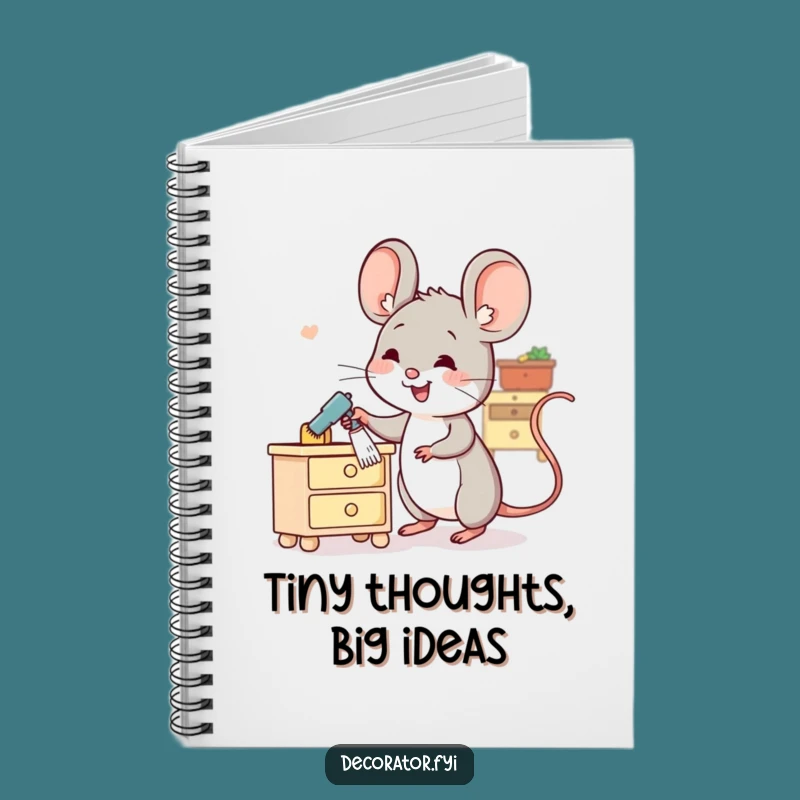 Funny Mouse's Tidy Thoughts Journal: Organize Your Ideas with Joy