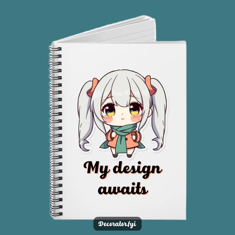 Funny Decor Planner Notebook: Determined Character, Humorous Gift for Planners