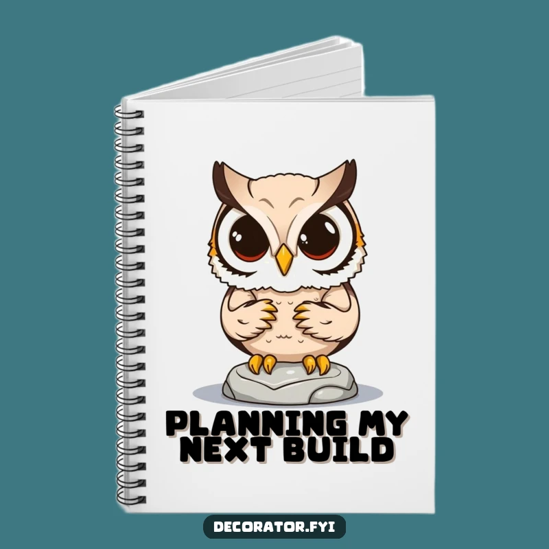 Funny Owl's Planning Journal: Write Your Goals with Precision